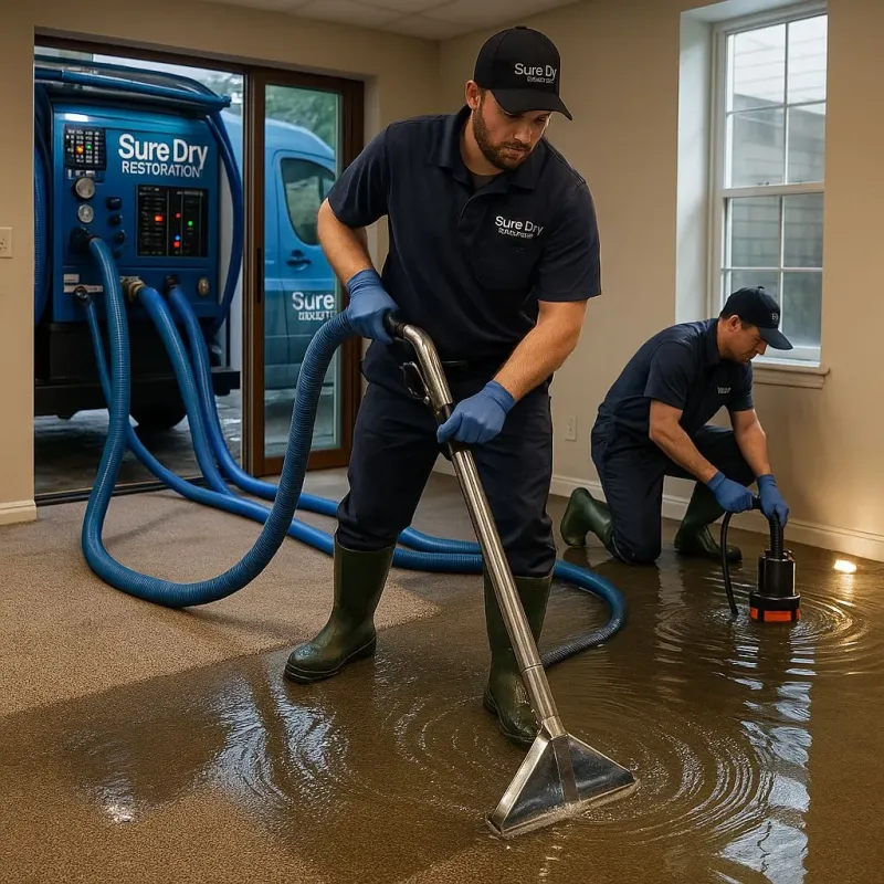 Water Extraction and Removal process in Dunedin, FL